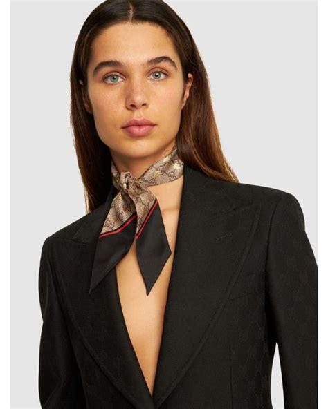 gucci bee bow|gucci silk neck bow.